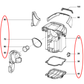 10973668 Miele Vacuum Cleaner Dust Tank - 10973666