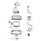 H0020300601U Fisher & Paykel, Haier Washing Machine Door Seal