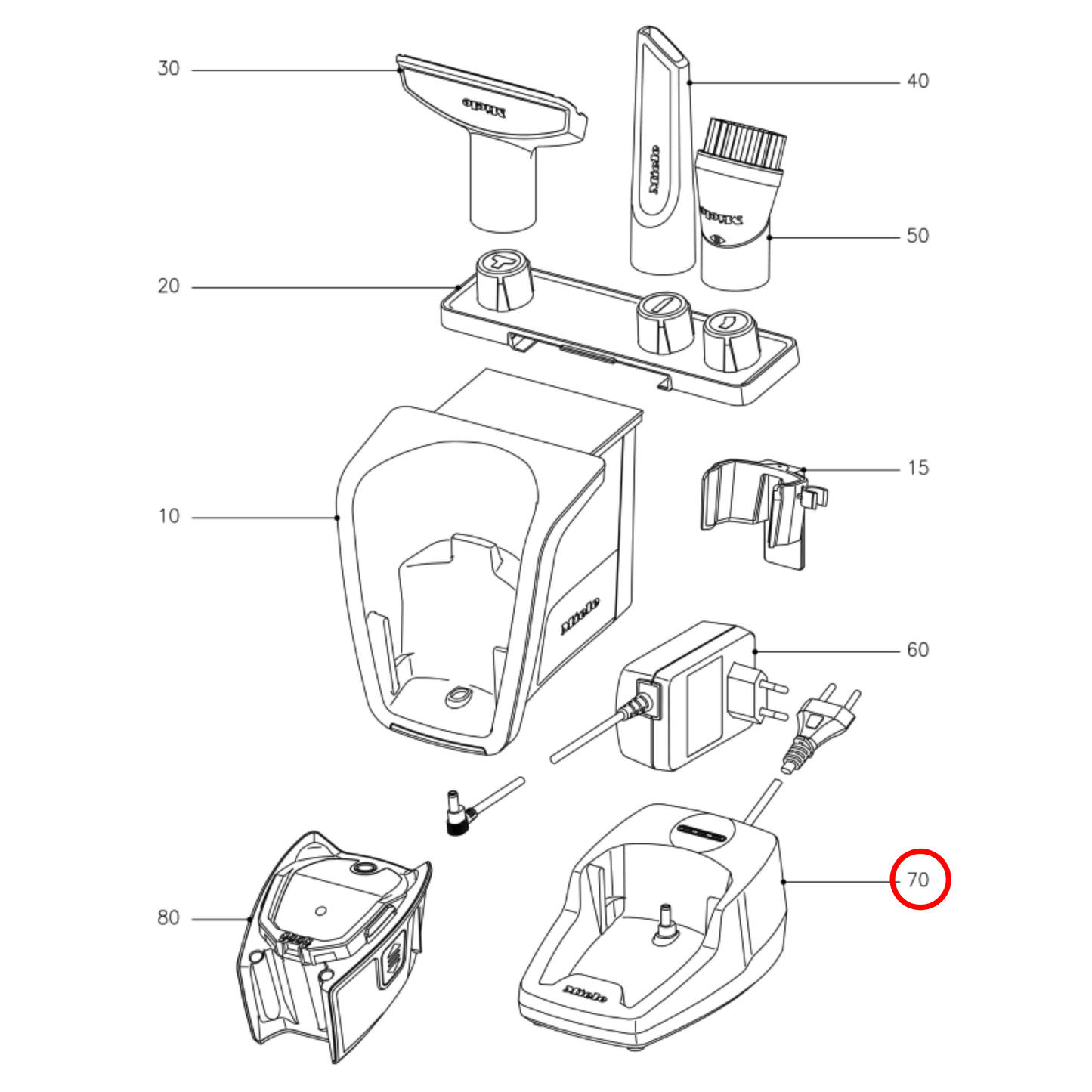 11384710 Miele Vacuum Cleaner Lithium-ion Battery