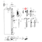 HR05X01365 Haier Fridge Freezer Fan Motor Black 12VDC - GW10C12MS2BA-52