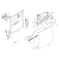 764730051 Smeg Dishwasher Handle Black Lever