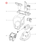 12518950 Miele Vacuum Cleaner Upholstery Nozzle