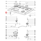 08239191 Miele Cooktop Knob - 8239191