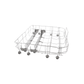 20006942 Bosch, Siemens Dishwasher Lower Basket Assembly - 00662001