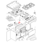 C00141180 Ariston, Whirlpool Oven Fan Forced Heating Element 2800W - 482000022948