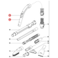 9442602 Miele Vacuum Cleaner Tubular Handle Anthracite - 9442601