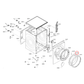 11005269 Bosch Washing Machine Door Spacer Ring