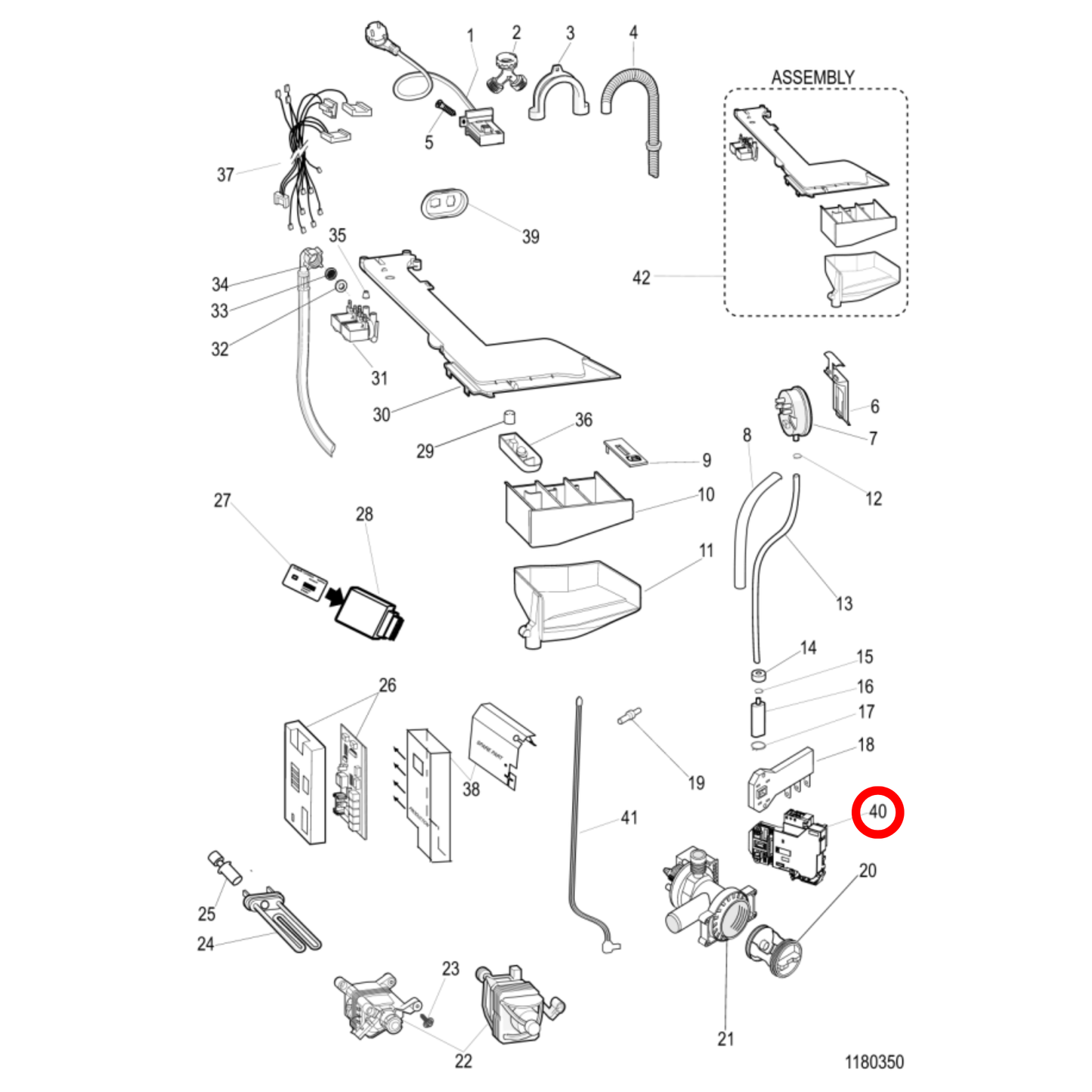 481010885440 Ariston, Whirlpool Washing Machine Door Lock - C00508660