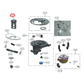 ADQ74693701 LG Dishwasher Mesh Filter - One Way Alternative ADQ74693702