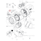 4738EN3002A LG Washing Machine Dispenser To Tub Hose