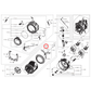 DC97-20418D Samsung Front Load Washing Machine Spider