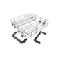 4055385498 Westinghouse Dishwasher Lower Basket Assembly