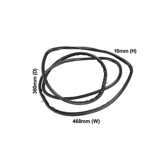 4055470720 AEG, Electrolux, Westinghouse Oven Door Seal - 0208003461