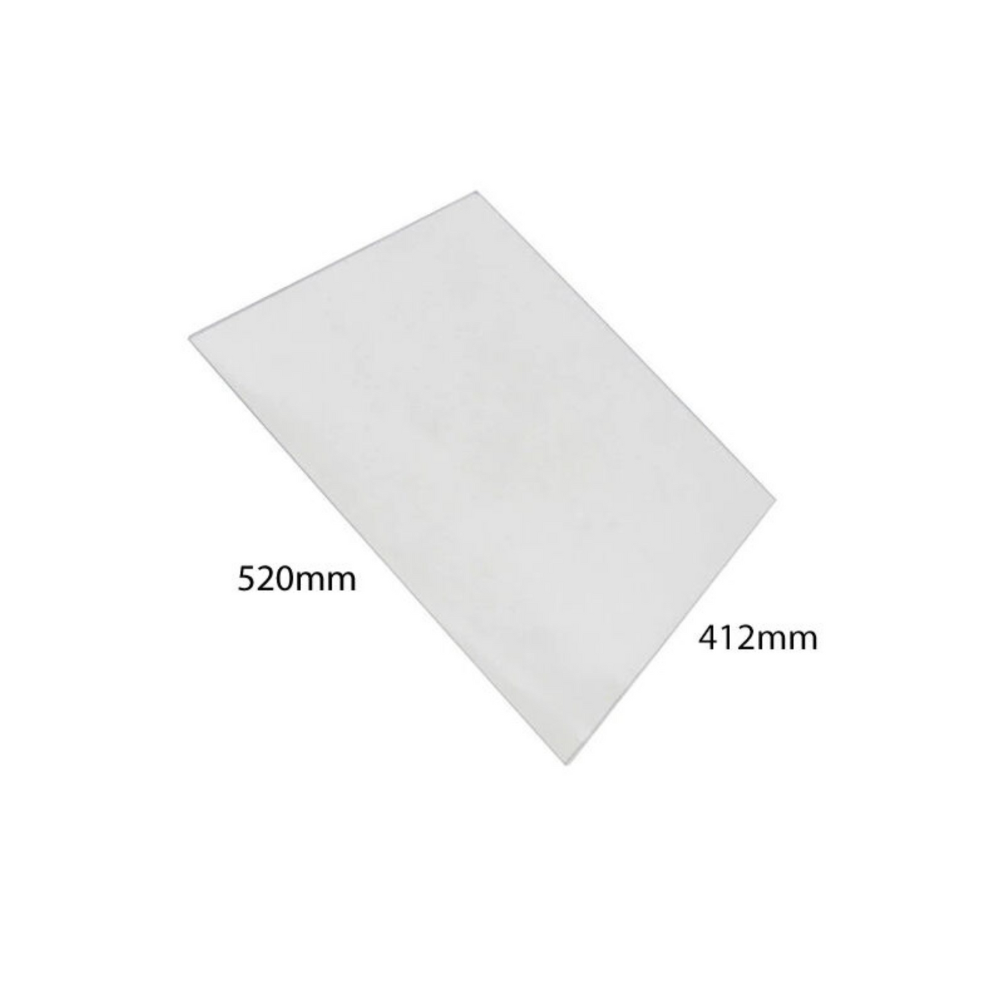 4055561460 Chef, Electrolux, Westinghouse Oven Inner Door Glass - 0255003960