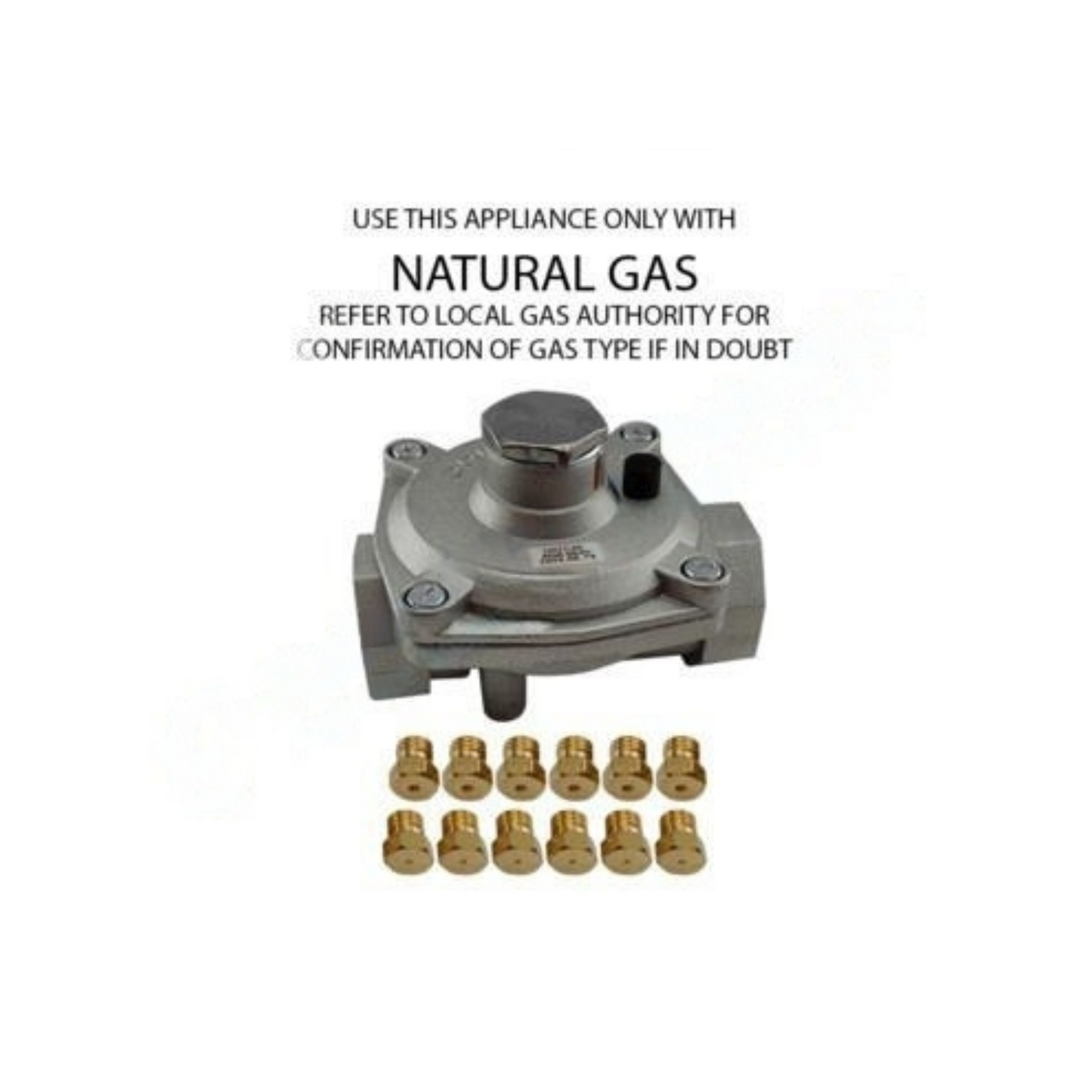 4055869038 Westinghouse Oven Natural Gas Conversion Kit - ES6114