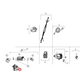4055902029 Westinghouse Dishwasher 2 Way Diverter Valve Long Neck - 32029698