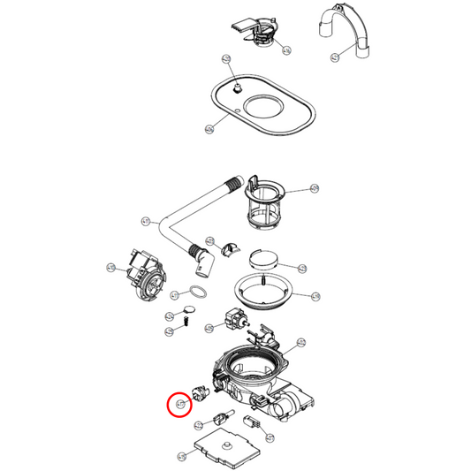 475864 Asko Dishwasher O-Ring 20X3,75 UL4 (Pack Of 5)