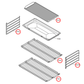 140183183015 Electrolux, Westinghouse Oven Rack Pack 5 Pieces - A18318301