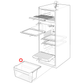 4055922209 Electrolux, Kelvinator, Simpson Fridge Crisper Bin Drawer - 1448012