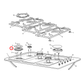 4055538914 Electrolux, Westinghouse Cooktop Triple Crown Wok - 8583577259150