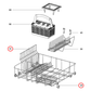 6024060 Miele Dishwasher Lower Rack