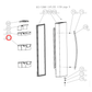 K1539087 Hisense Fridge Door Lower Shelf - K2001073