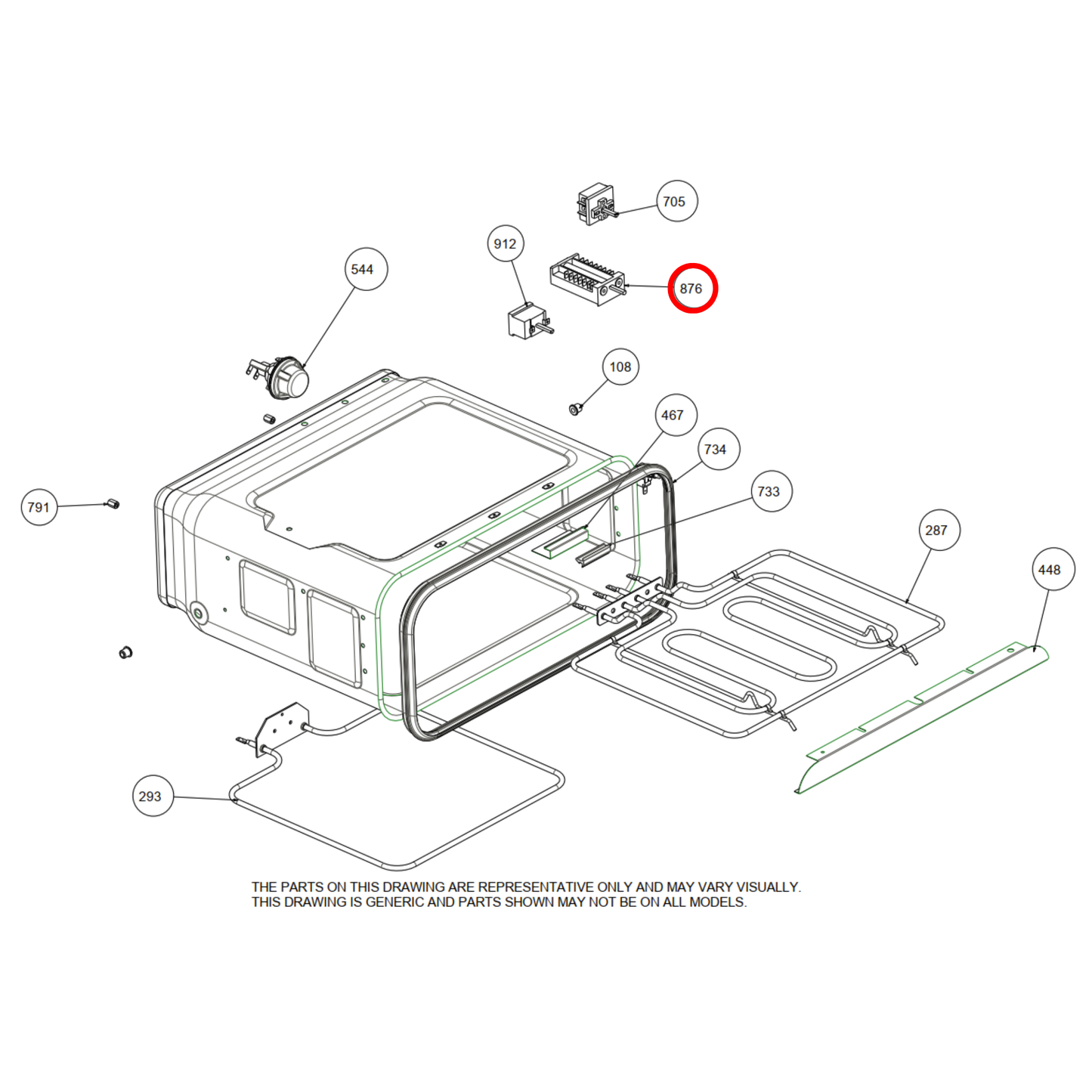 083045300 Belling Oven Selector Switch EGO 42.03000.030