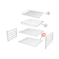 4055549770 Westinghouse Oven Wire Rack - A17682301