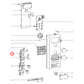 6637031 Miele Microwave Door Lock - 6637030