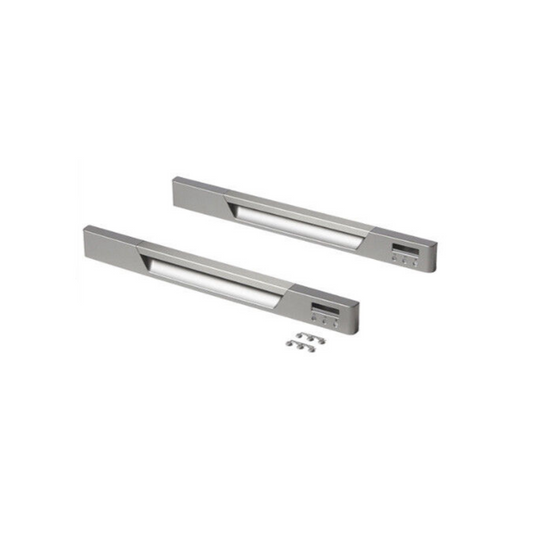 512484P Fisher & Paykel Dishdrawer Door Handle Kit - Silver (Pack of 2) - 522896, 510692