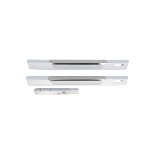 512485P Fisher & Paykel Dishwasher Handle Kit White Double - 522897