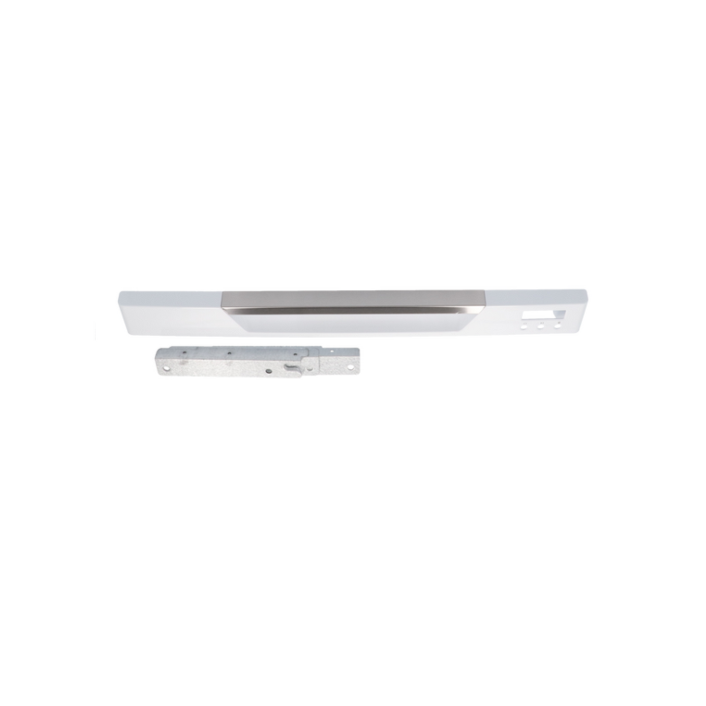 512485P Fisher & Paykel Dishwasher Handle Kit White Single - 522897