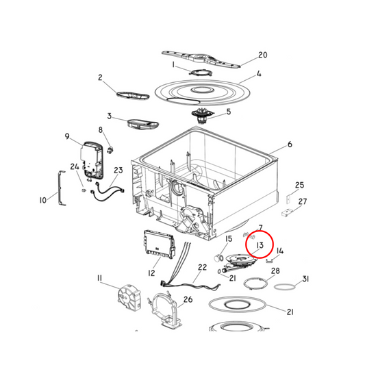 522088 Fisher & Paykel Dishdrawer Motor Kit