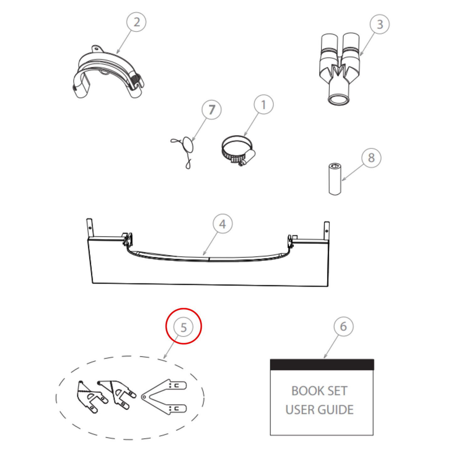 523007 Fisher & Paykel Dishwasher Install Bracket Kit