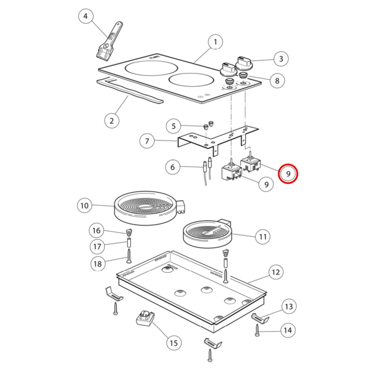 532008P Fisher & Paykel Oven Energy Regulator