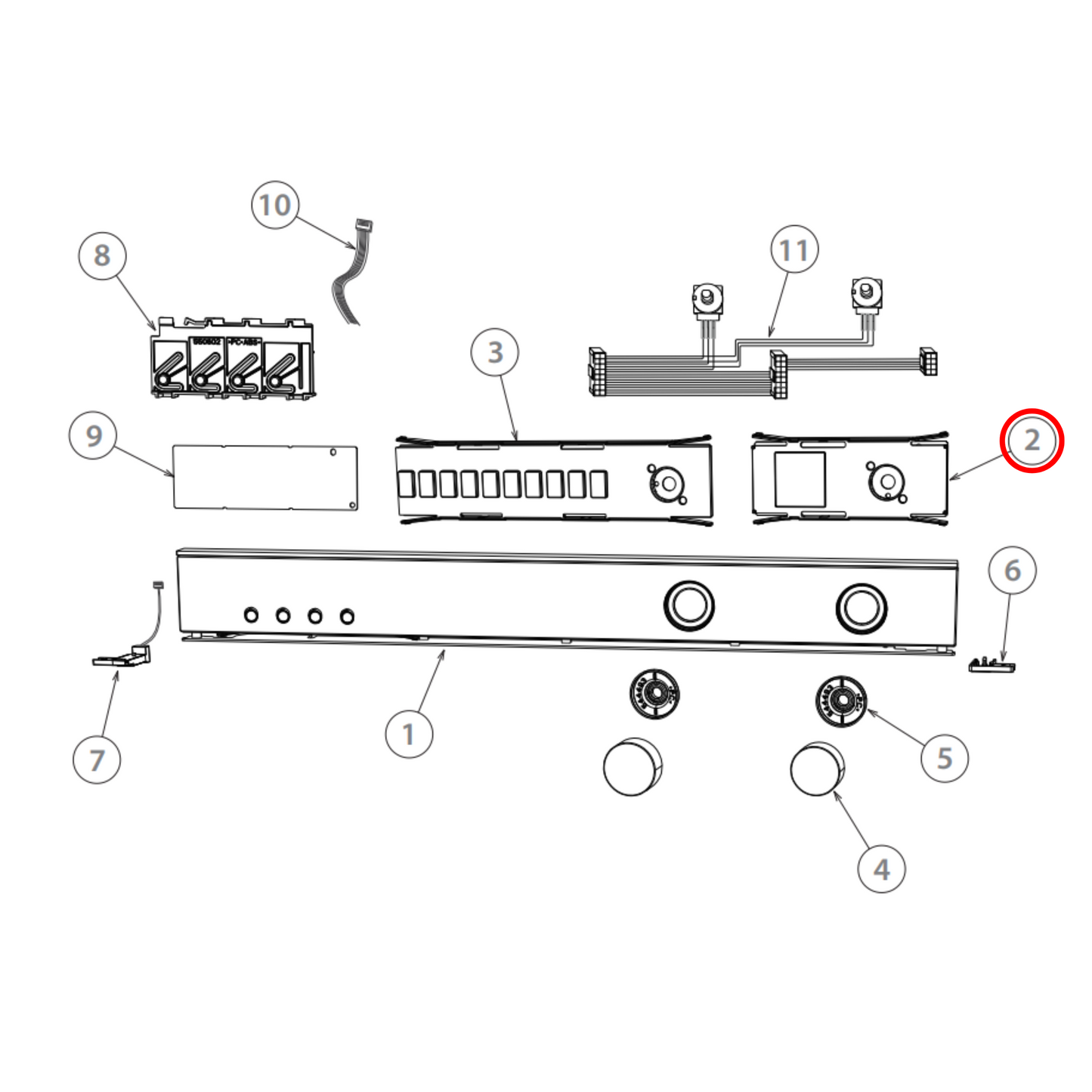 550460P Fisher & Paykel Oven Mod Temp OB2 SGL SVC