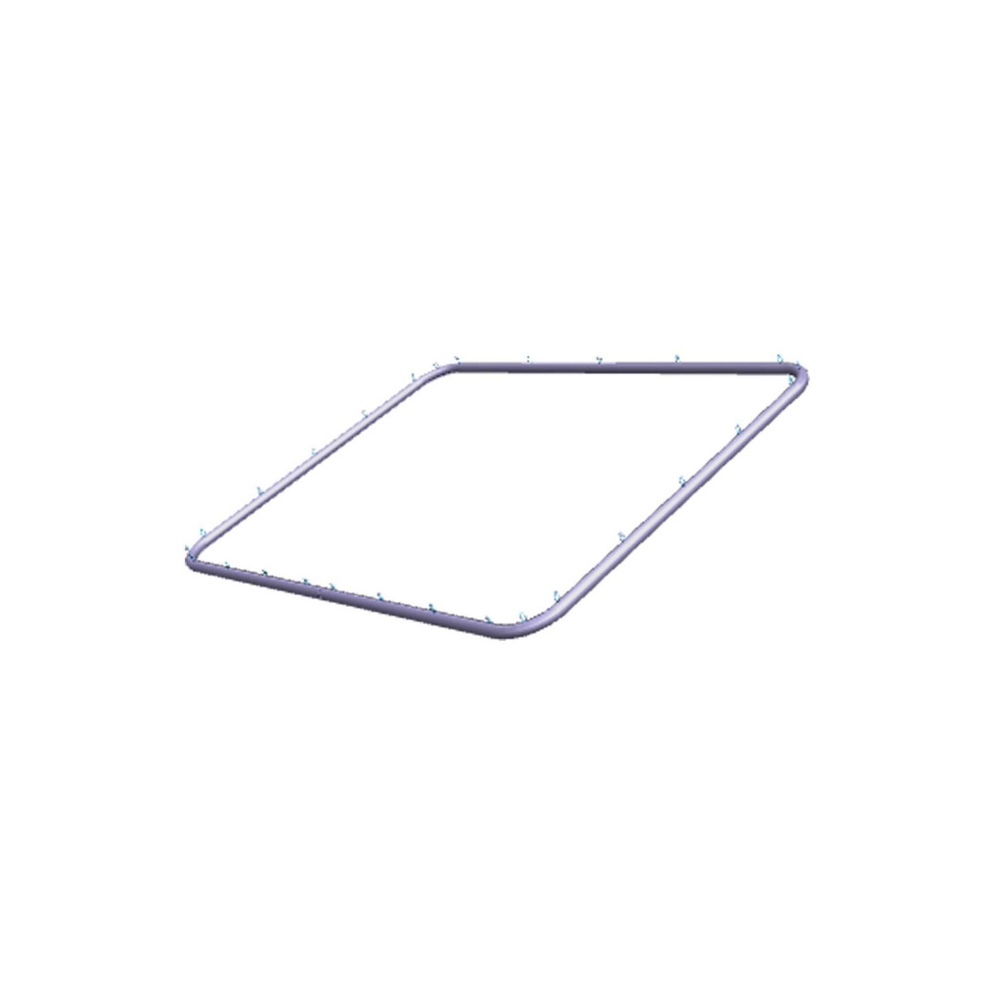 5610468067 AEG Oven Door Seal - 5610468026