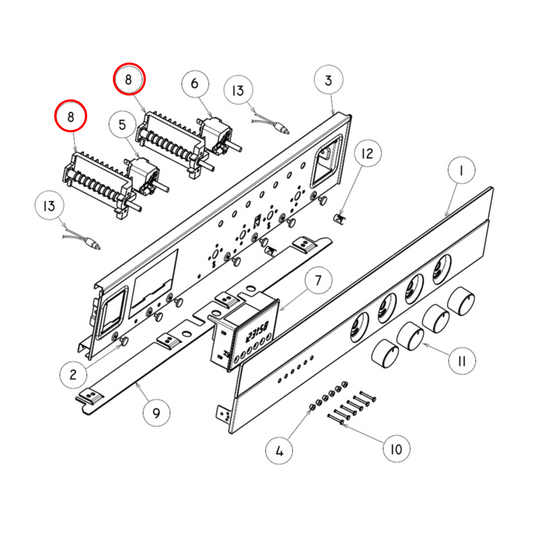 574600 Fisher & Paykel Oven Multi Function Selector Switch