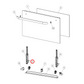 574832 Fisher & Paykel Oven Door Glass Retainer