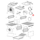 574895 Fisher & Paykel Oven Upper Fan Forced Element 1300W - SE252
