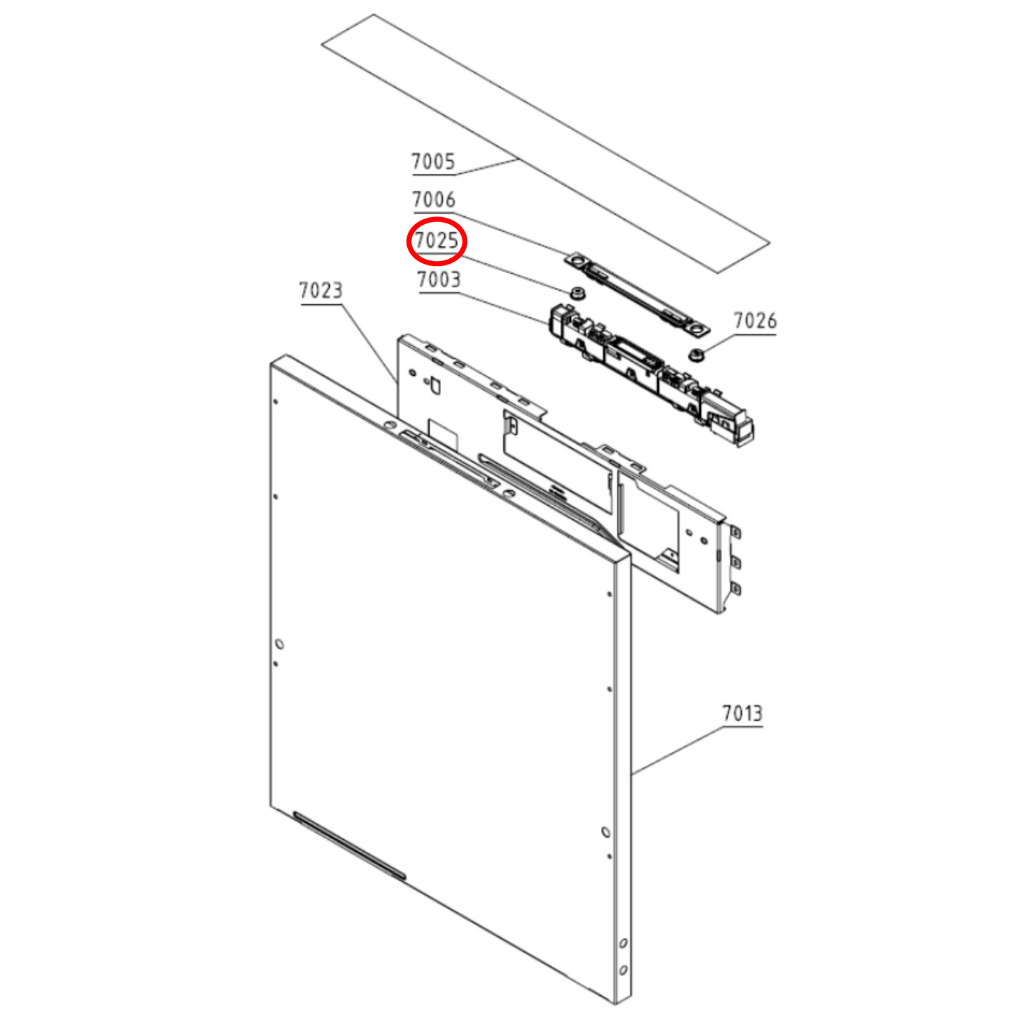 699072 Asko Dishwasher On Off Button