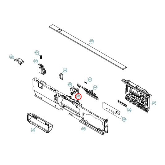 700215 Asko Dishwasher Snap Pin