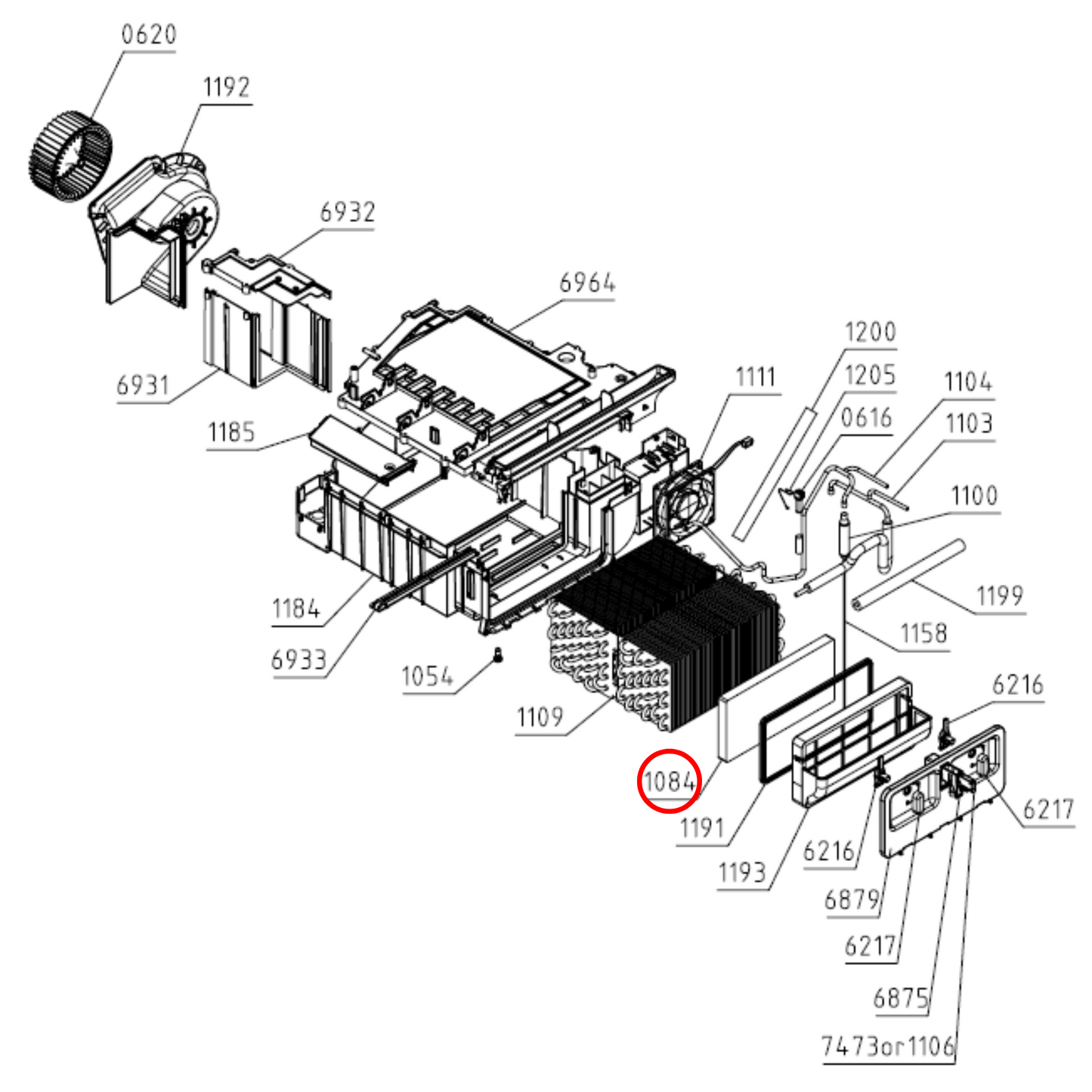 810183 Asko Condenser Heat Pump Dryer Foam Filter