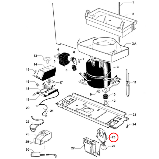 813515 Fisher & Paykel Fridge Defrost Control Timer 8 Hour