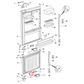 819825P Fisher & Paykel Fridge Freezer Door Seal - 883732P
