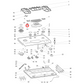 C00053243 Ariston, Whirlpool Oven Grill Element Griddle - 482000026854
