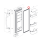 DA63-07733A Samsung Fridge Door Seal - DA97-07668B