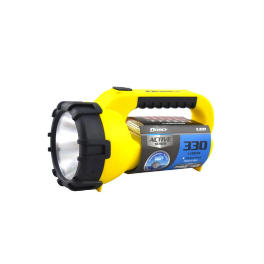 DORD2523 Dorcy LED 6xAA Floating Torch Yellow