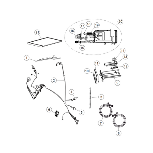 H0020205095 Fisher & Paykel Front Load Washing Machine Dispenser Box