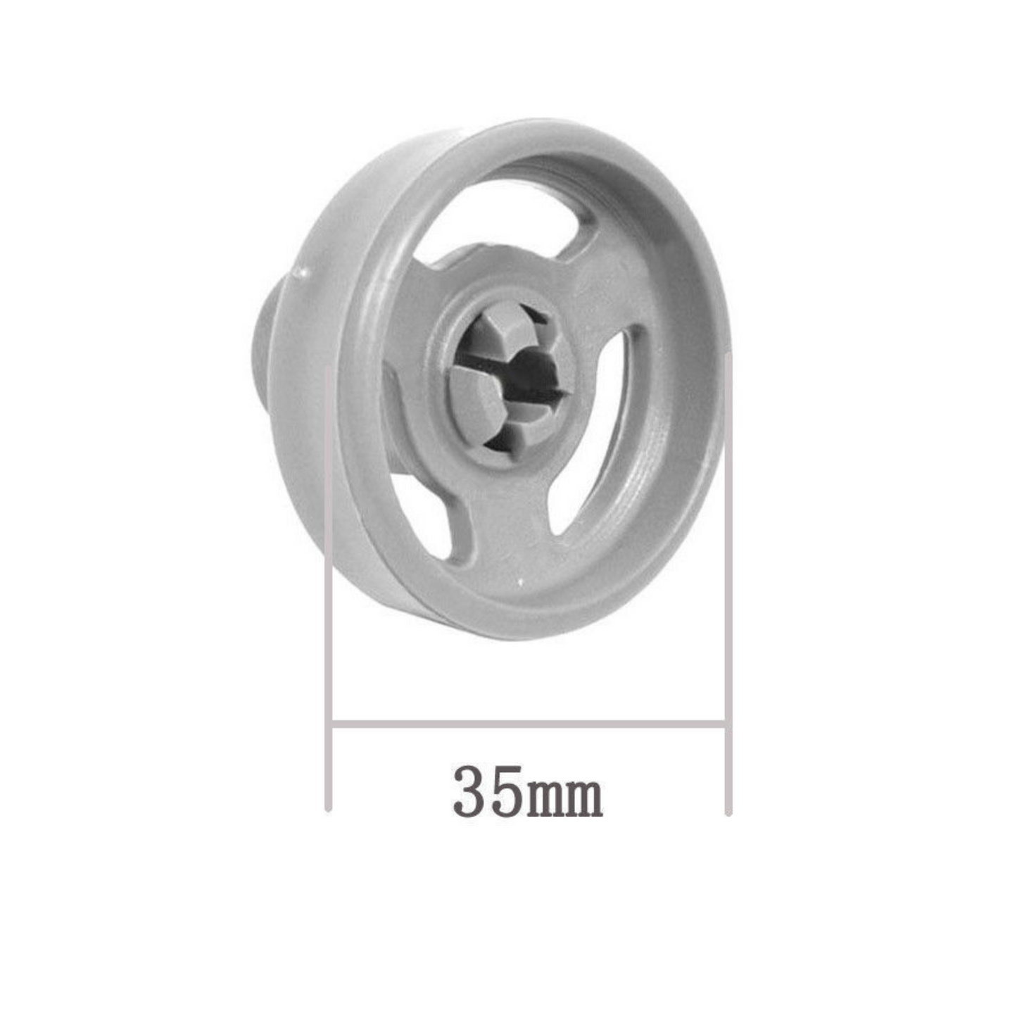 H0120200964K Fisher & Paykel Dishwasher Lower Basket Wheel (Set Of 8)